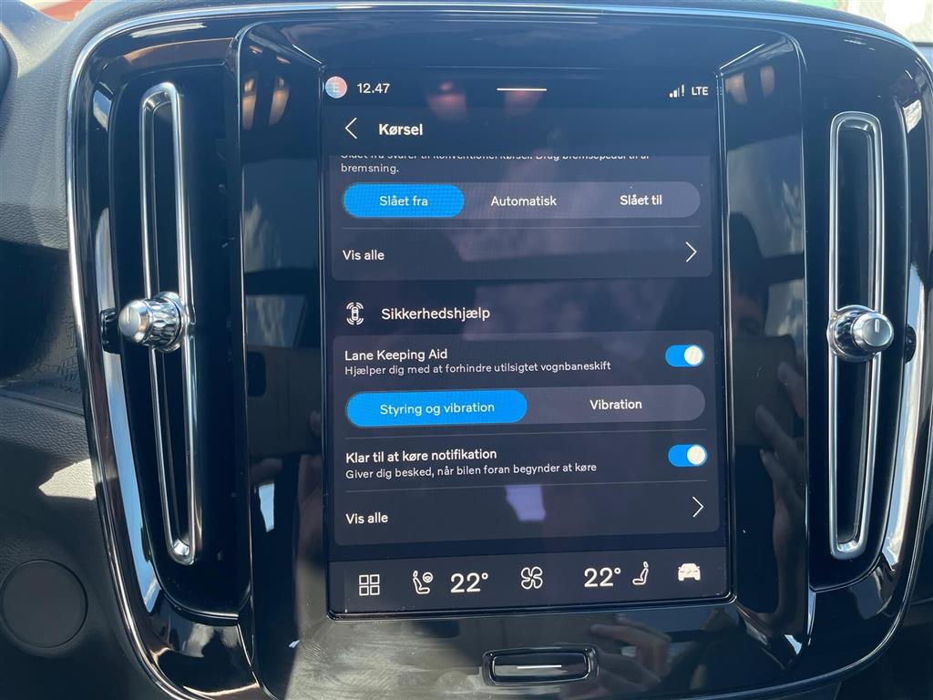 Volvo EX40 Black Edition billede 35