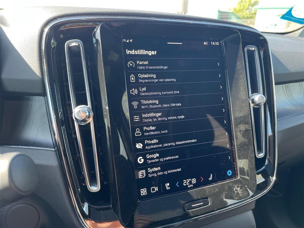 Volvo EC40 Black Edition billede 25