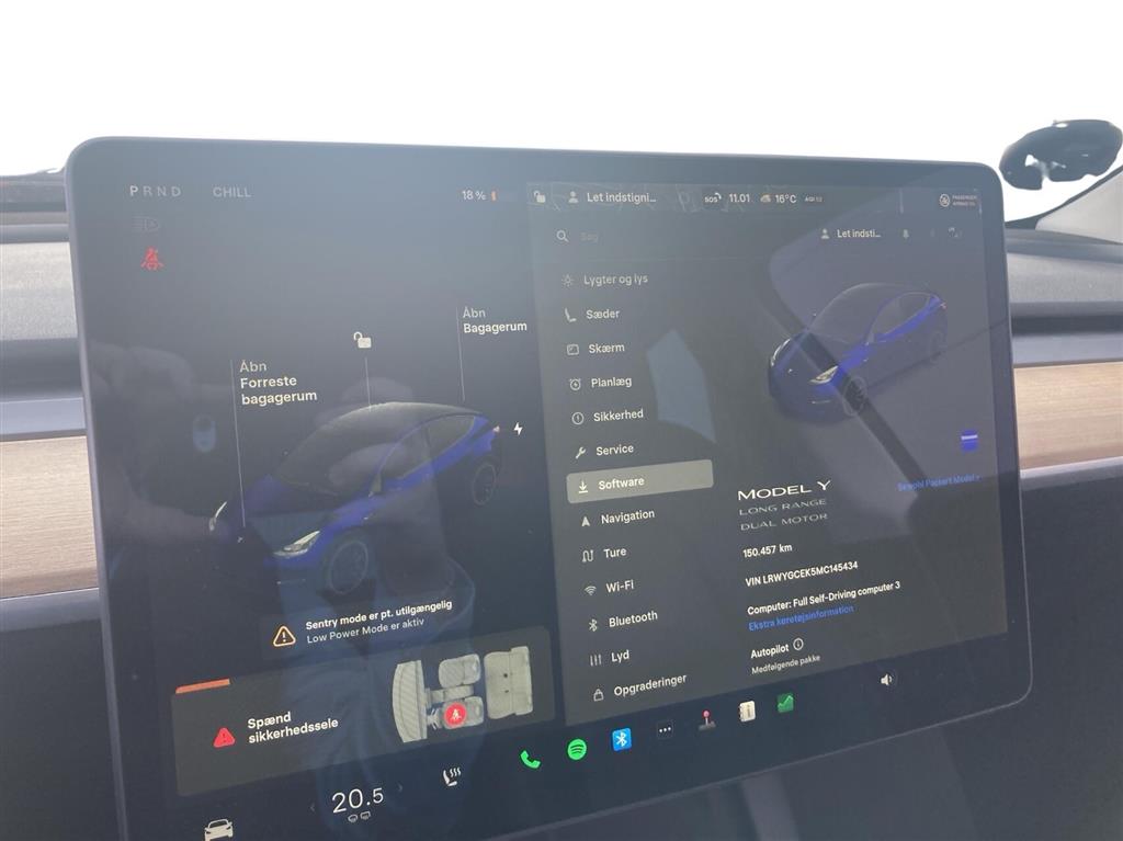 Tesla Model Y Long Range billede 19