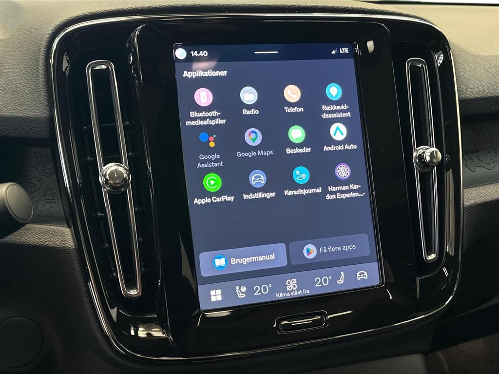 Volvo EC40 Black Edition billede 13