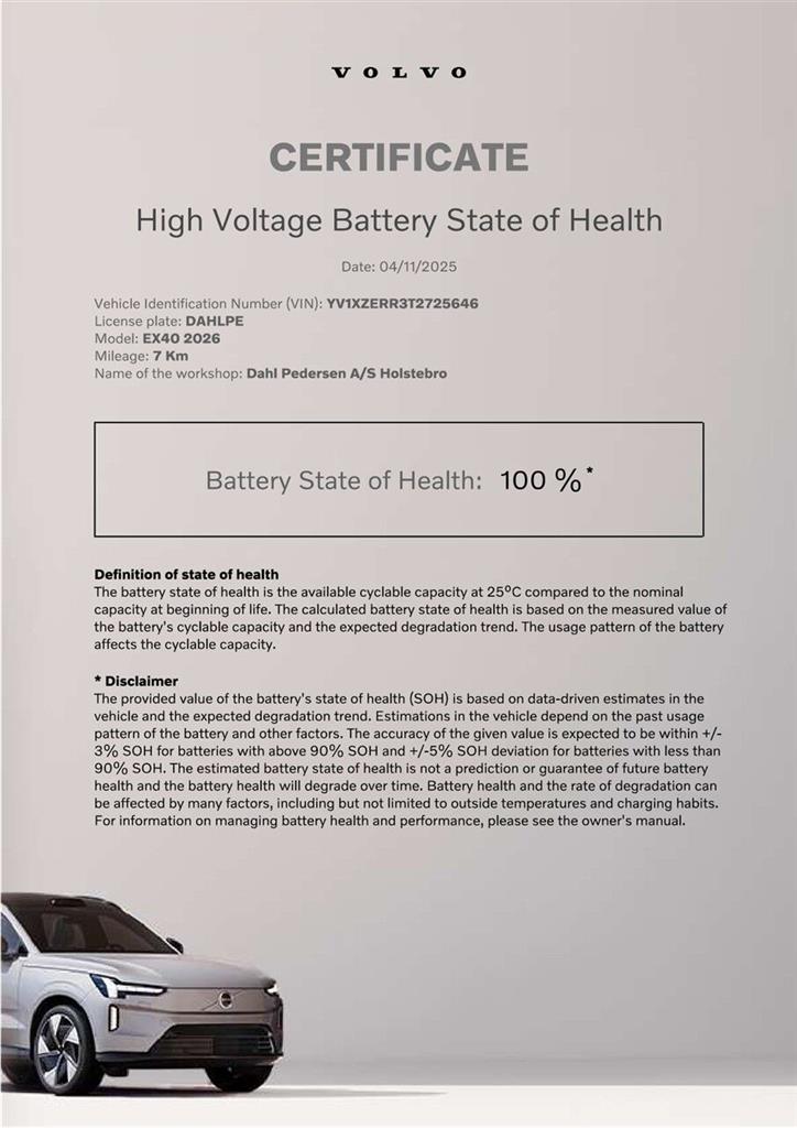 Volvo EX40 Ultra Excess billede 19