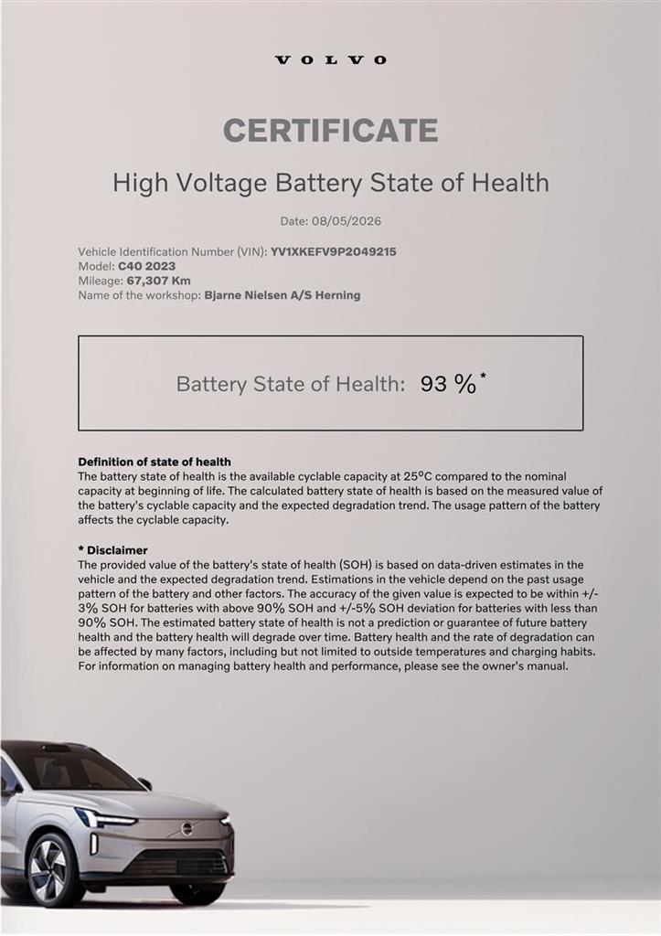 Volvo C40 Ultimate billede 5