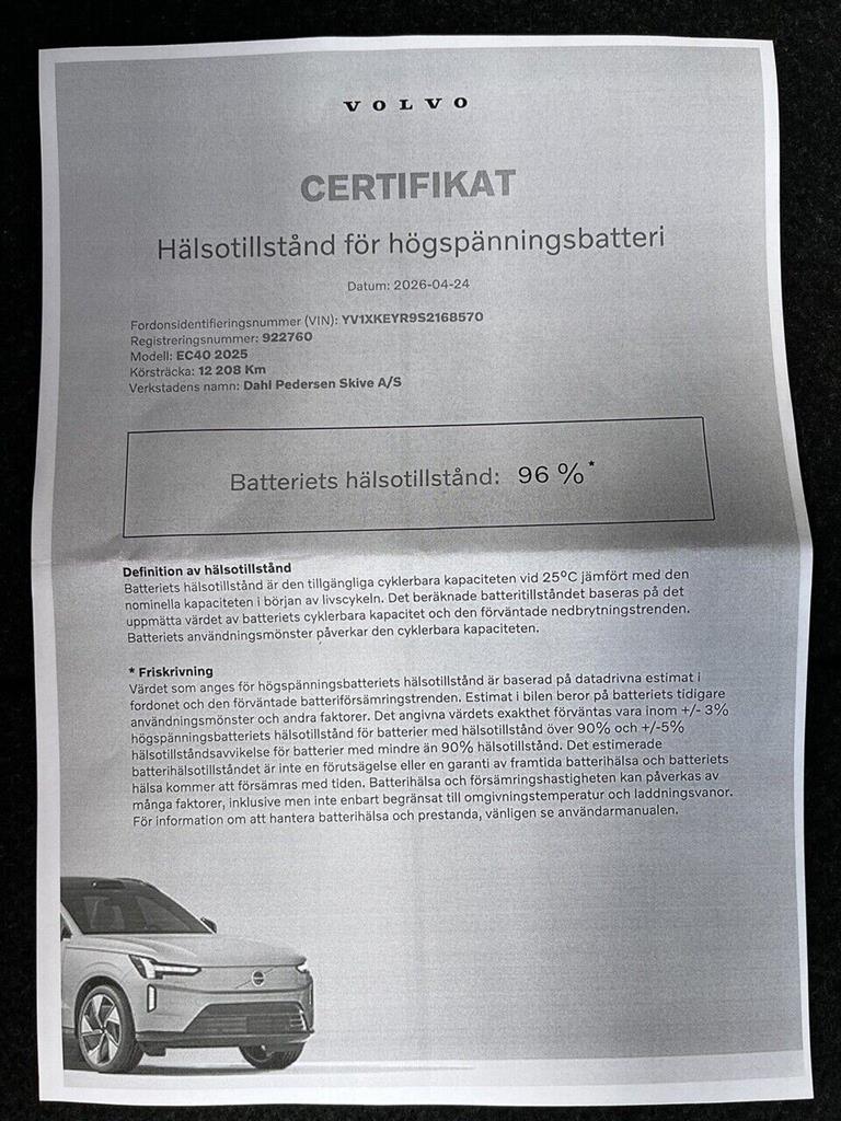 Volvo EC40 Ultra billede 15