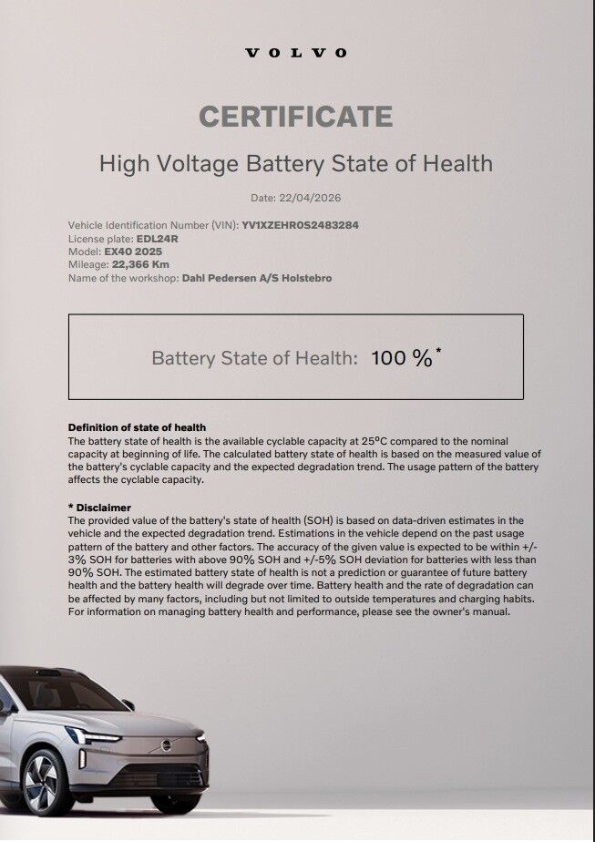 Volvo EX40 Core billede 10