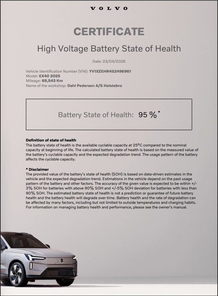 Volvo EX40 Ultra billede 10