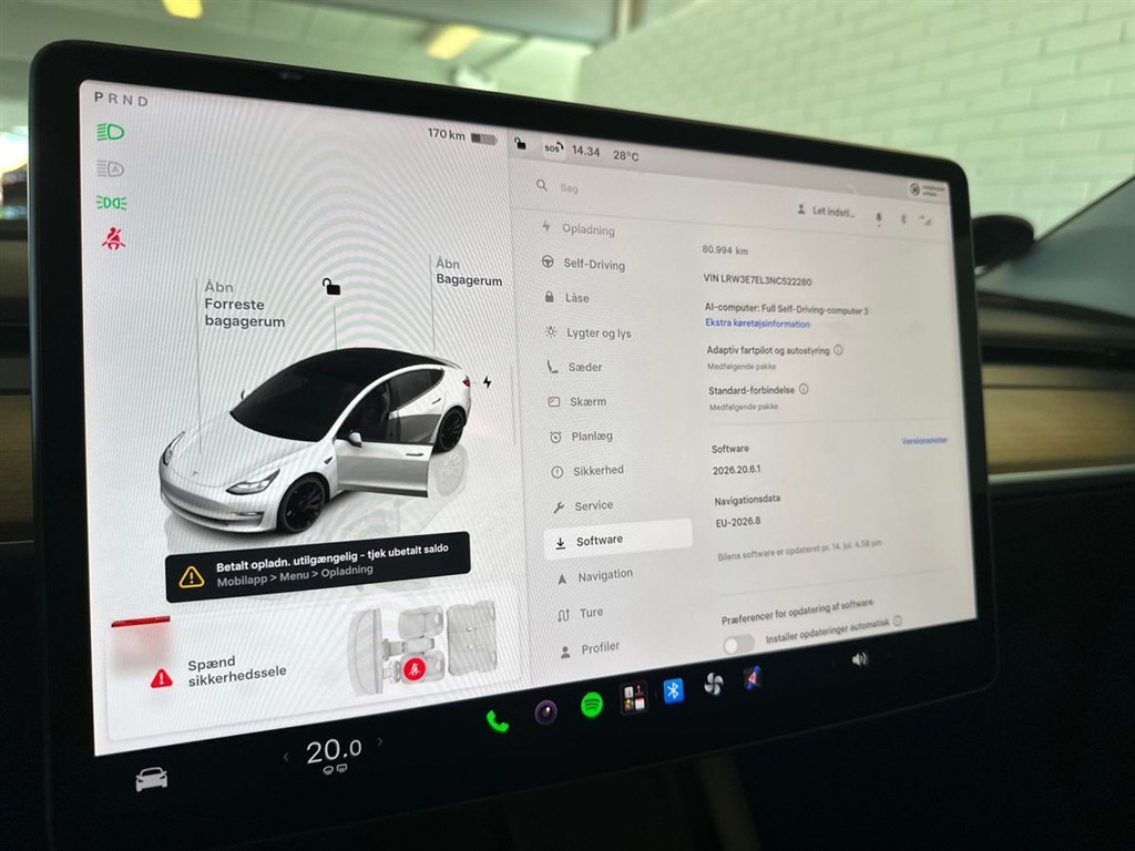 Tesla Model 3 Performance billede 15
