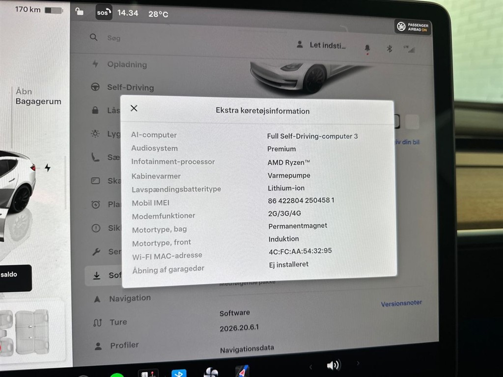 Tesla Model 3 Performance billede 16