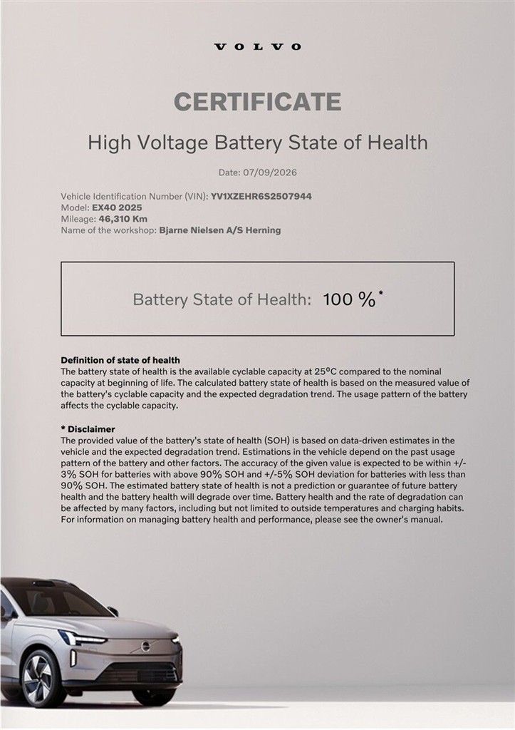 Volvo EX40 Core billede 5