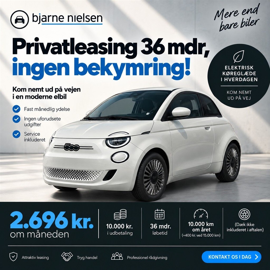 Fiat 500e Icon billede 2