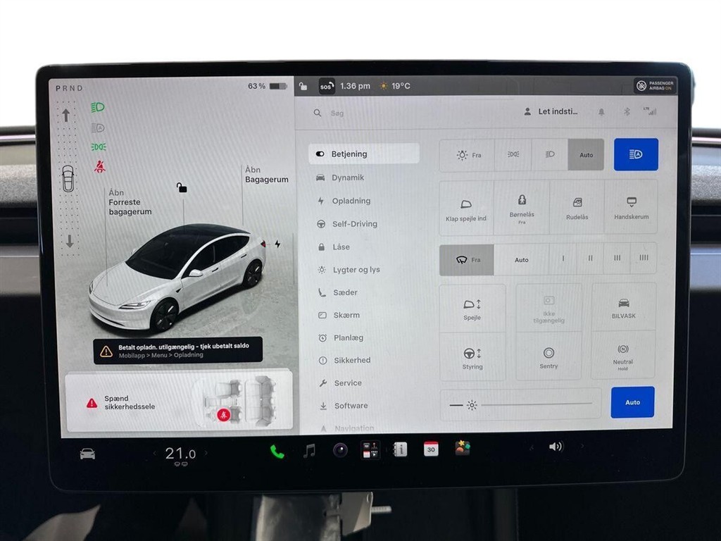 Tesla Model 3 Standard Range billede 14