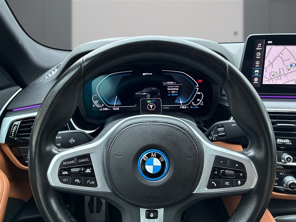 BMW 545e M-Sport billede 11