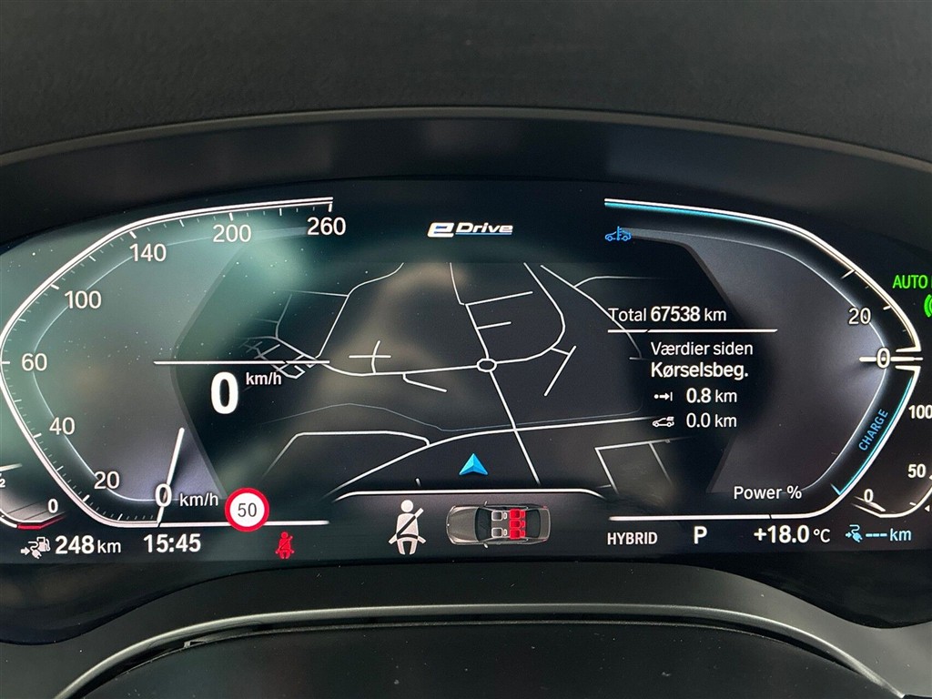 BMW 545e M-Sport billede 12