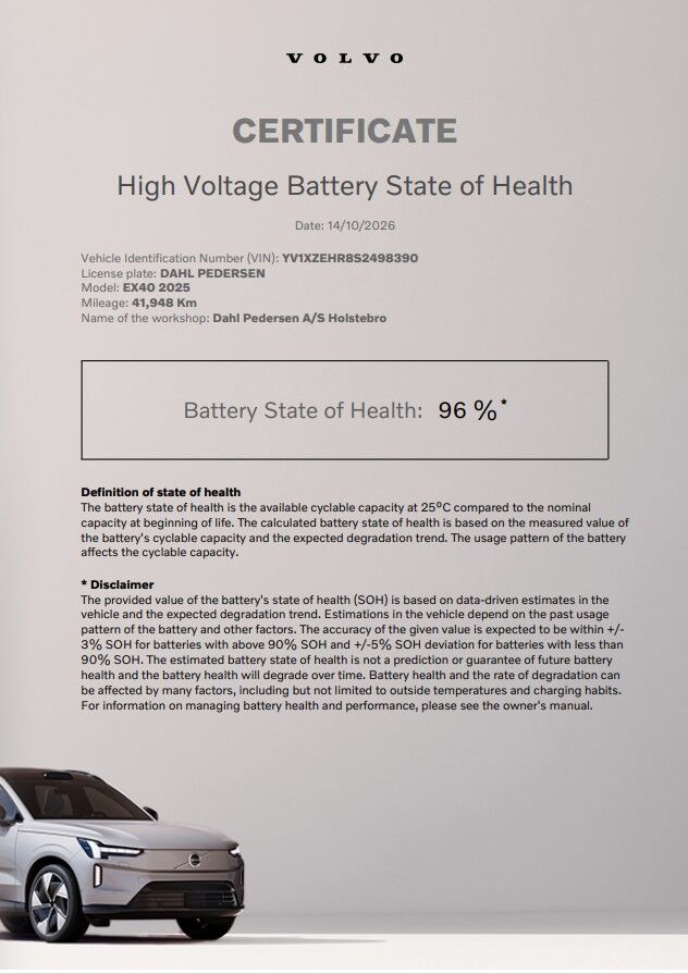 Volvo EX40 Core billede 14