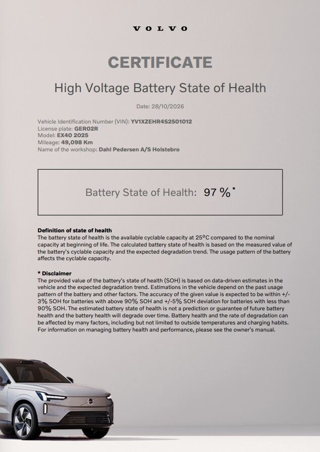 Volvo EX40 Black Edition billede 17